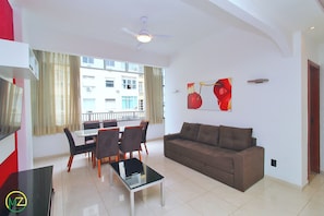 Design Apartment, Multiple Beds, Non Smoking | Living area | Flat-screen TV - MZapartments Souza Lima (Rio de Janeiro)