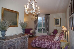 Double Room (Comte de Coubert) | In-room safe, individually decorated, individually furnished, desk - Château de Pommeuse (Pommeuse)