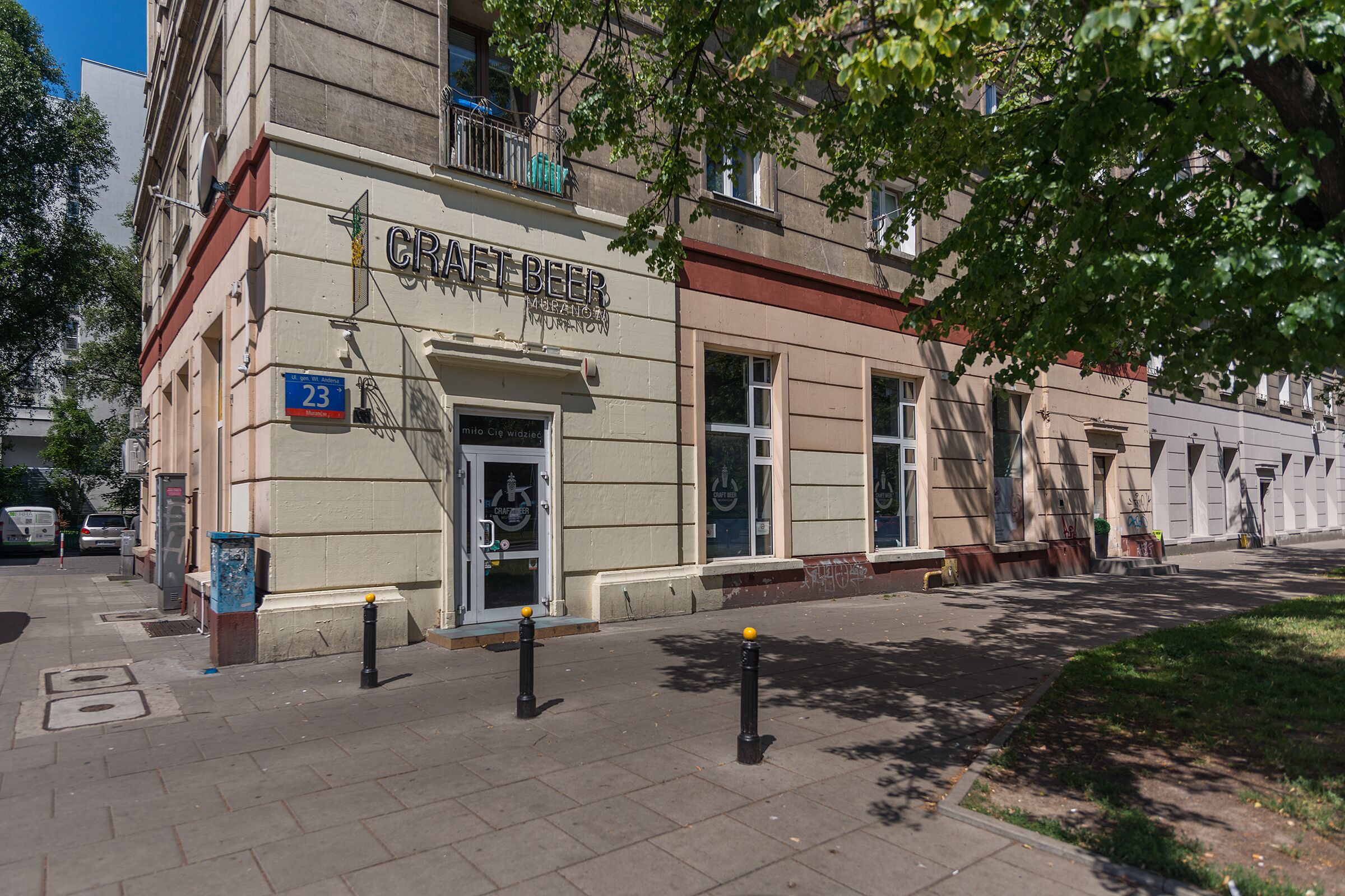 Fassade der Unterkunft