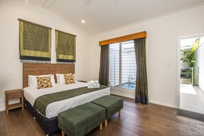 Superior Villa, 1 Bedroom, Pool Access, Ocean View | 1 bedroom, iron/ironing board, bed sheets - Reflections Villa 2 (Picnic Bay)