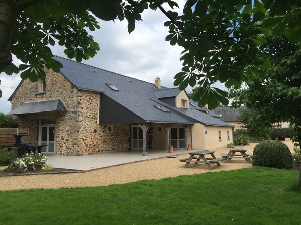 Voorkant van accommodatie