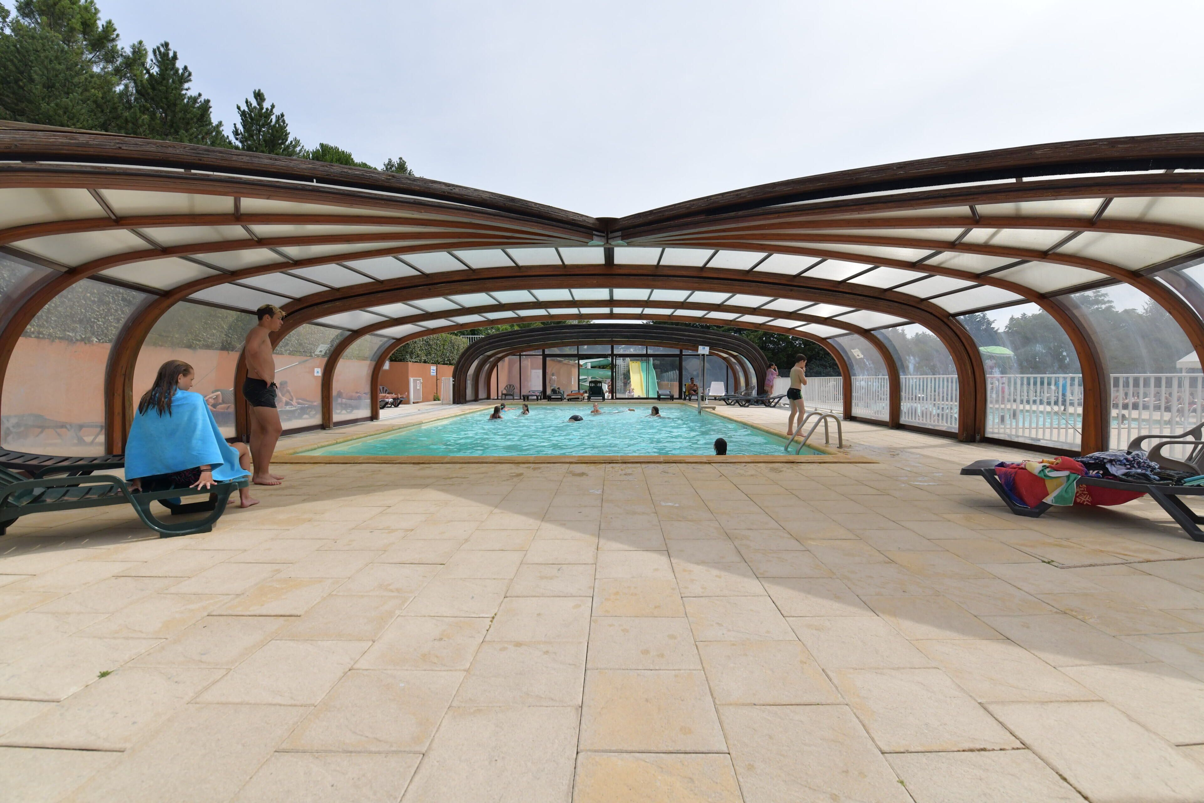 Indoor pool, outdoor pool