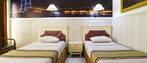 Superior kamer | Een bureau, gratis wifi, beddengoed