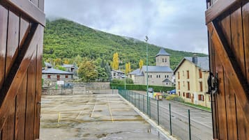 Udsigt fra overnatningsstedet