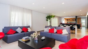 Sala de estar en el lobby