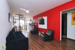 Panoramic Duplex, Multiple Beds, Non Smoking | Living area | LCD TV - MZapartments Raul Penthouse 06 (Rio de Janeiro)