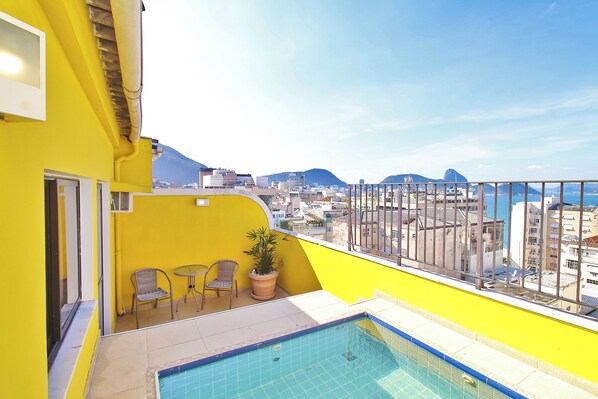 Panoramic Duplex, Multiple Beds, Non Smoking | Terrace/patio