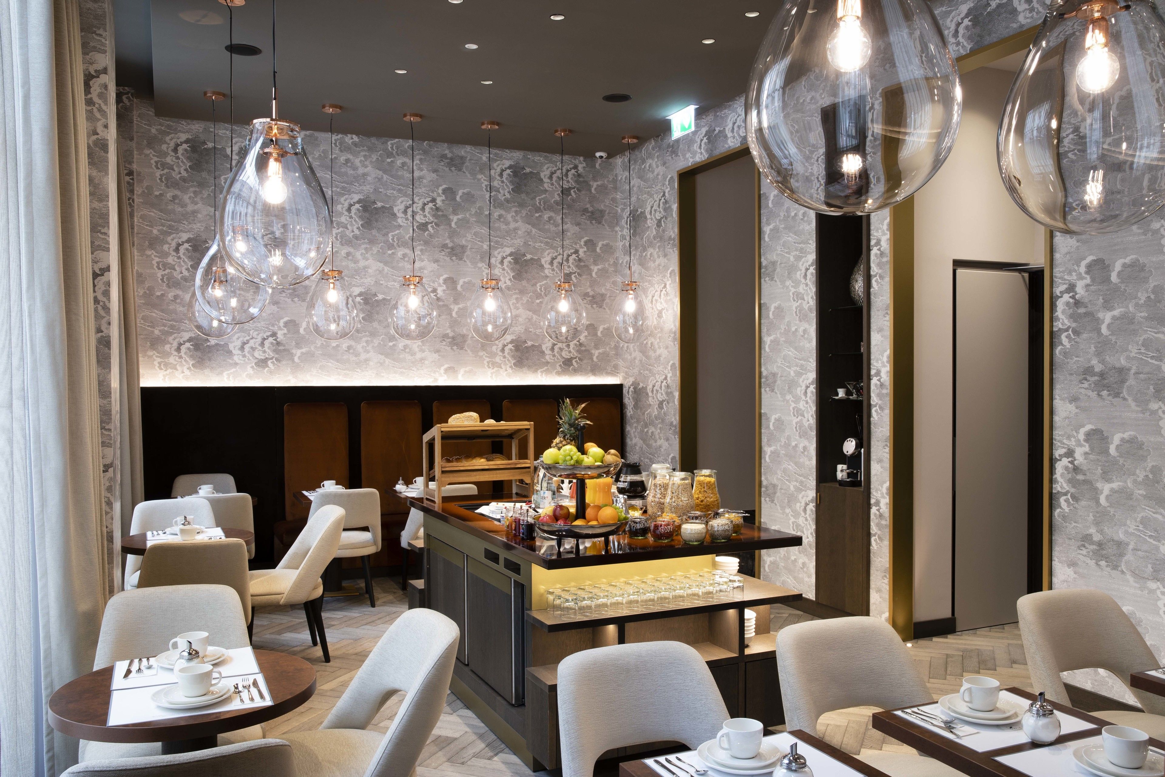 daily buffet breakfast (chf 27 per person)