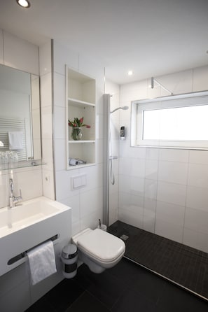 تجهيزات دش، مستلزمات مجانية للعناية الشخصية، مجففات شعر، مناشف