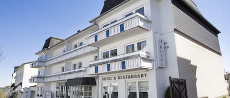 Façade de l’hébergement