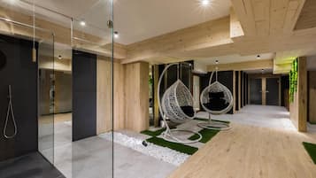 Bastu, bubbelpool och ångbastu