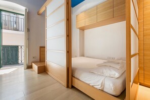 Apartamento panorâmico, 2 quartos | 2 quartos, ferros/tábuas de passar roupa