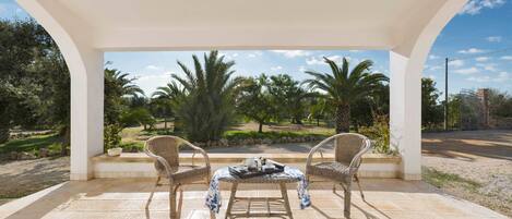 Standard-Villa, 3 Schlafzimmer | Ausblick vom Zimmer