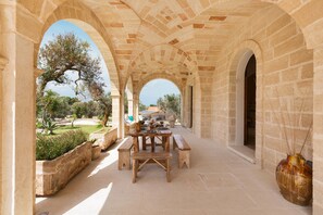 Classic Villa, 3 Bedrooms | Terrace/patio - Villa Satis (Casarano)