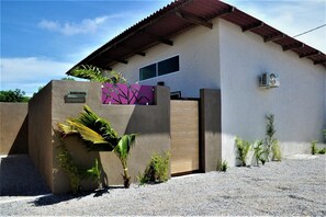 Façade de l’hébergement