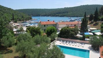 Seasonal outdoor pool