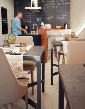 Gratis morgenmadsbuffet hver dag