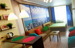Appartement | Chambres insonorisées, fer et planche à repasser, Wi-Fi gratuit