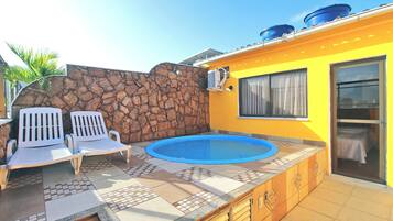 Penthouse Ville, plusieurs lits, non-fumeur | Terrasse/Patio