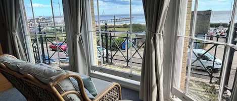 Quarto casal luxo, vista para o mar | Wi-Fi de cortesia, roupa de cama
