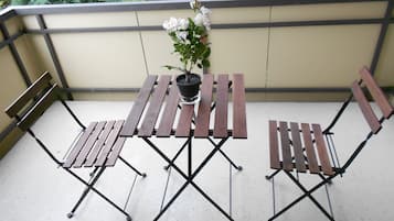 Studio, 1 Doppelbett und Schlafsofa, Balkon (incl. EUR 25 cleaning fee) | Balkon