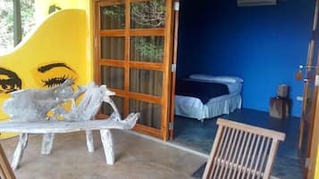 Chambre Simple Confort, plusieurs lits, vue mer | Balcon