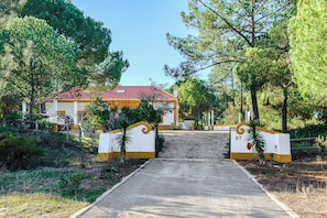 Entrada da propriedade