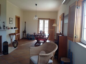 Villa, 3 Bedrooms, Private Pool | Living area | Flat-screen TV