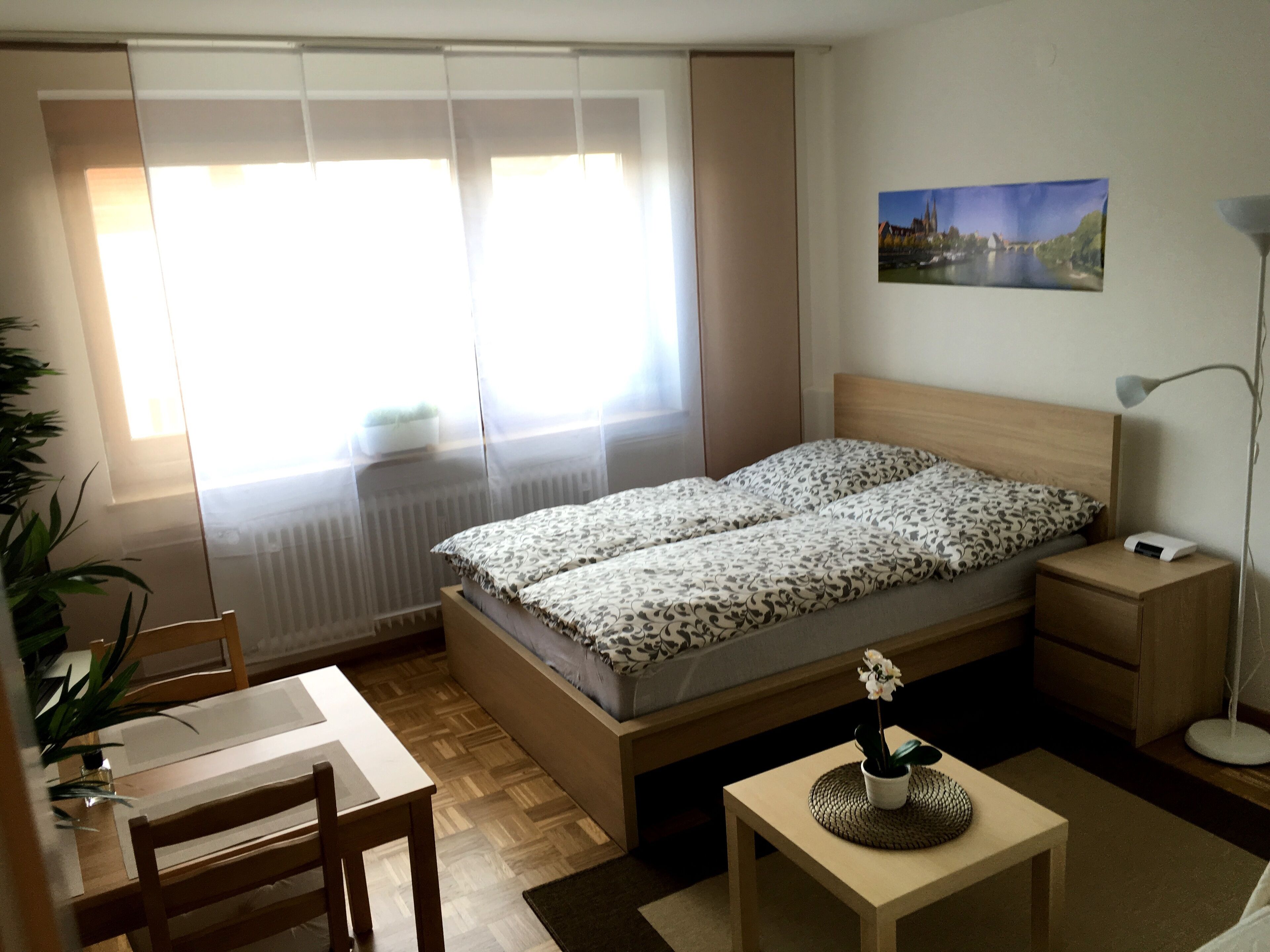 Studio, 1 Doppelbett und Schlafsofa (incl. EUR 25 cleaning fee) | Schallisolierte Zimmer, Bügeleisen/Bügelbrett, kostenloses WLAN
