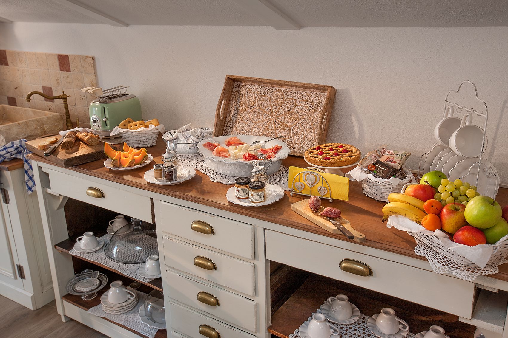 Petit déjeuner buffet