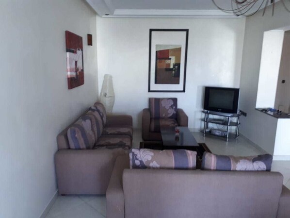 Apartment, 2 Bedrooms | Living area | Flat-screen TV - Apartment For Holidays In Tangier (Tangier)