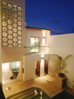 Interior detail - Hotel Yaxactun (Progreso)