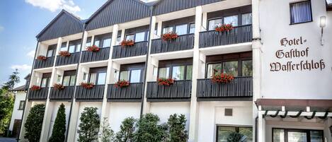 Fassade der Unterkunft