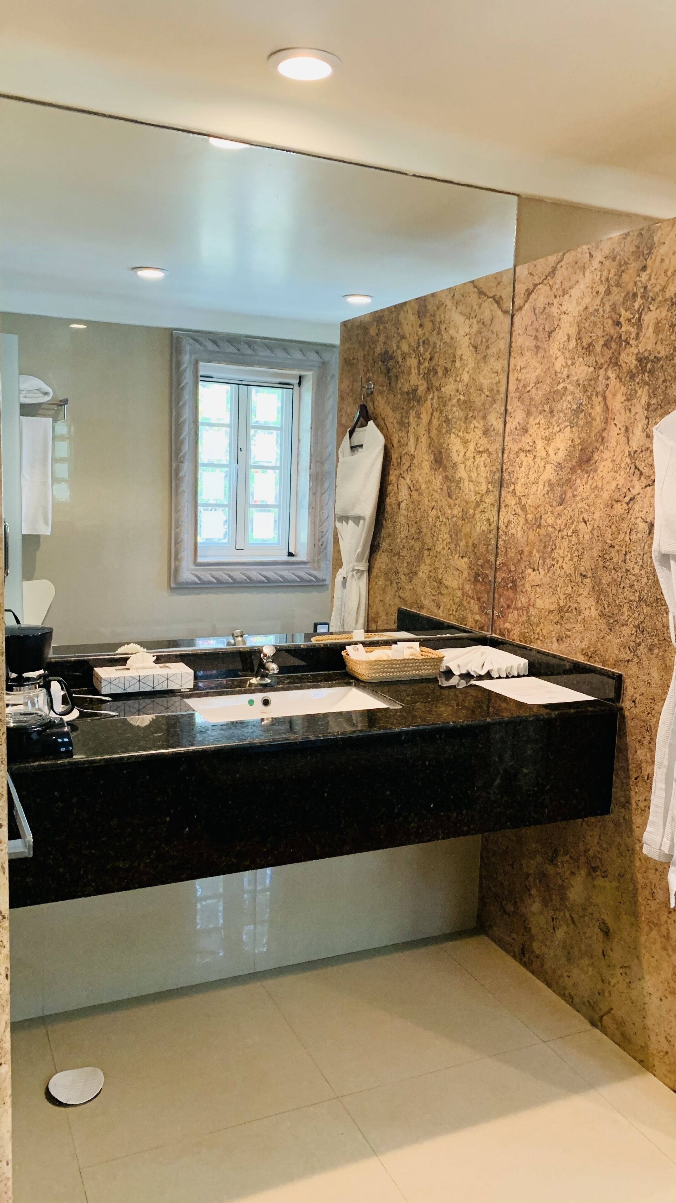 deluxe room | bathroom | separate bathtub and shower, rainfall showerhead, free toiletries