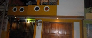 Front of property – evening/night
