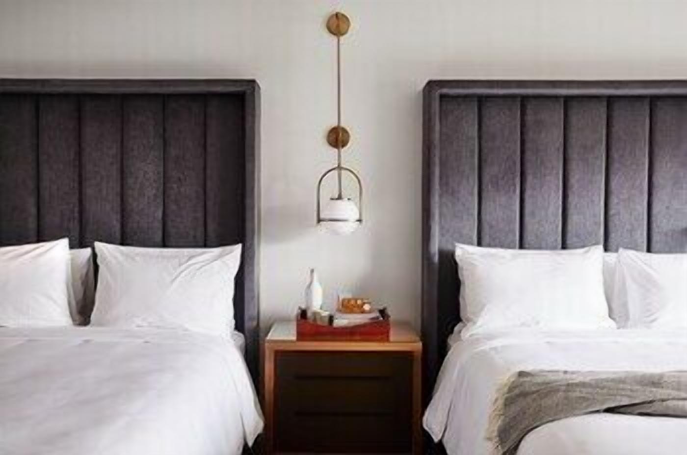 Hypo-allergenic bedding, in-room safe, individually decorated