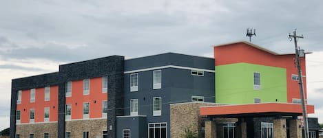 Façade de l’hébergement