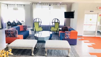 Sala de estar en el lobby