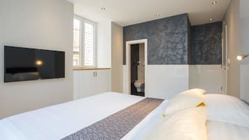 Superior tweepersoonskamer (3) | Lakens van Egyptisch katoen, luxe beddengoed