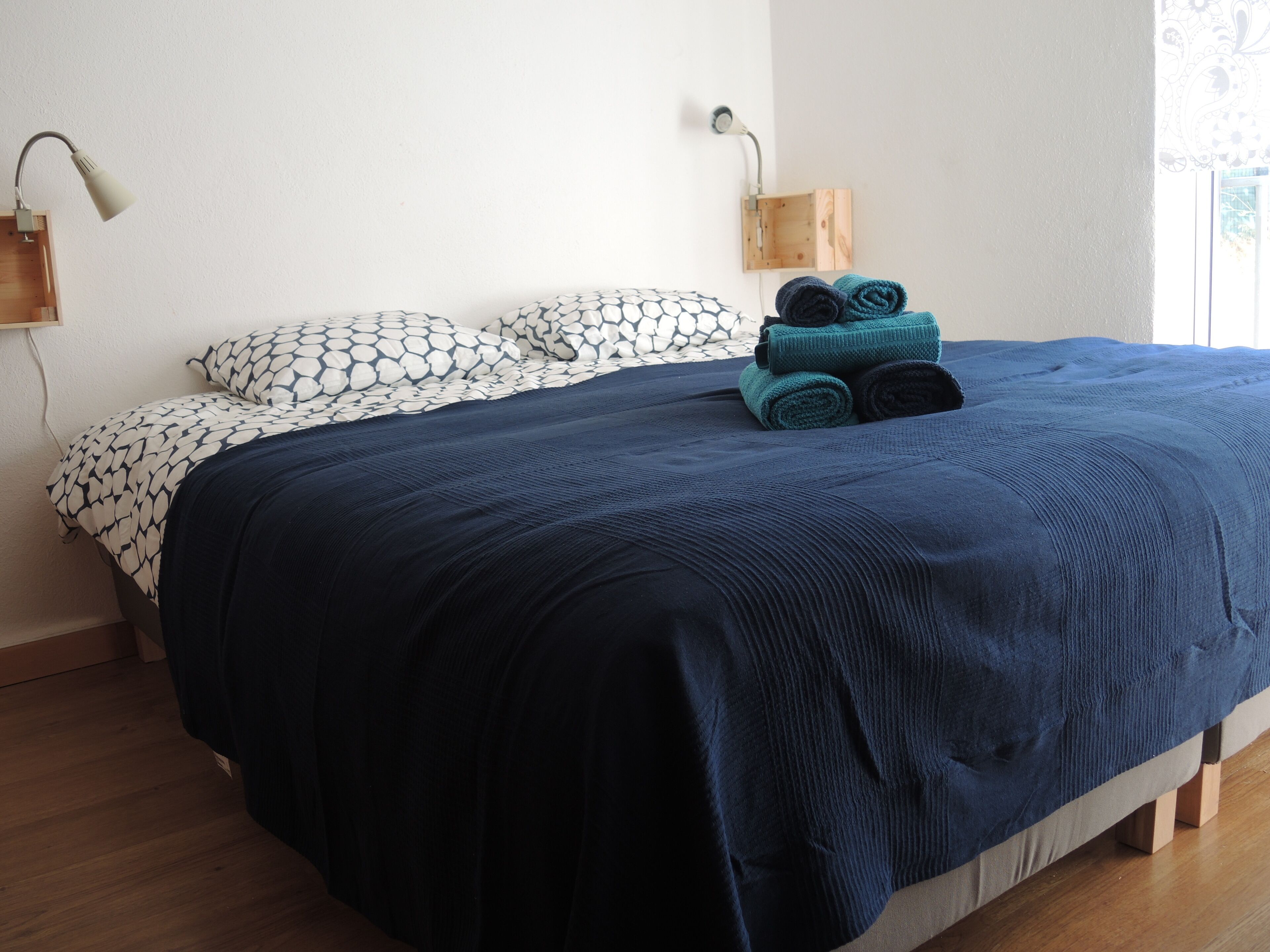 1 bedroom, iron/ironing board, Internet, bed sheets