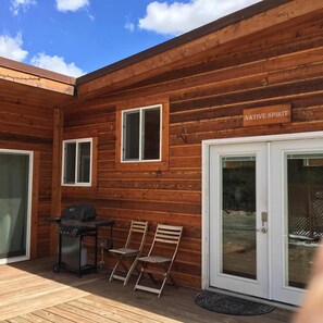 Cabin, 2 Bedrooms | Terrace/patio