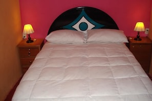 Free WiFi, bed sheets