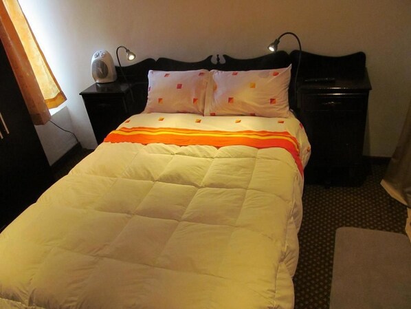 Free WiFi, bed sheets