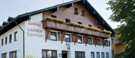 Façade de l’hébergement