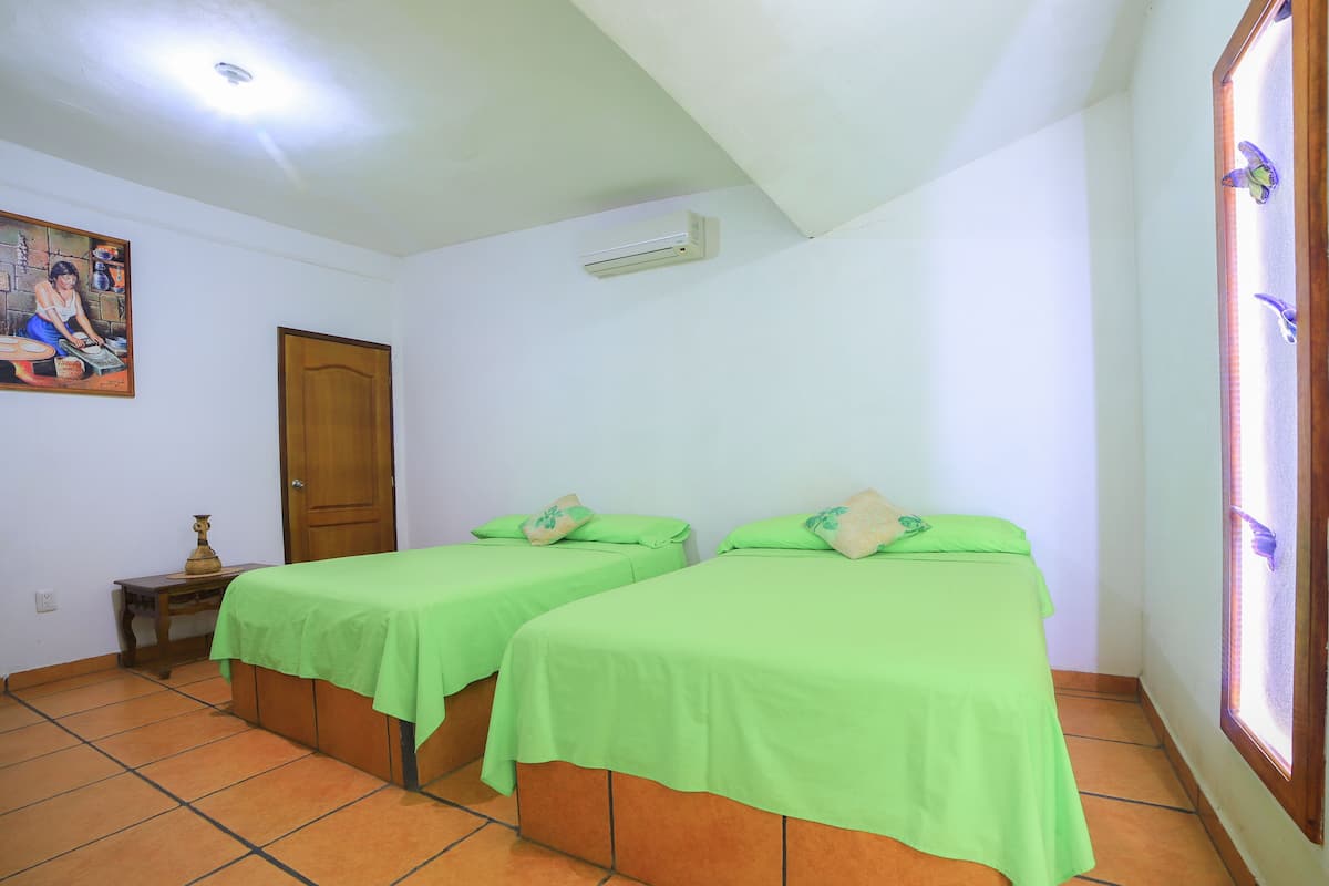 Premium bedding, blackout curtains, free WiFi, bed sheets