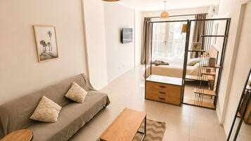 Cortinas blackout, sistema de insonorización y wifi gratis