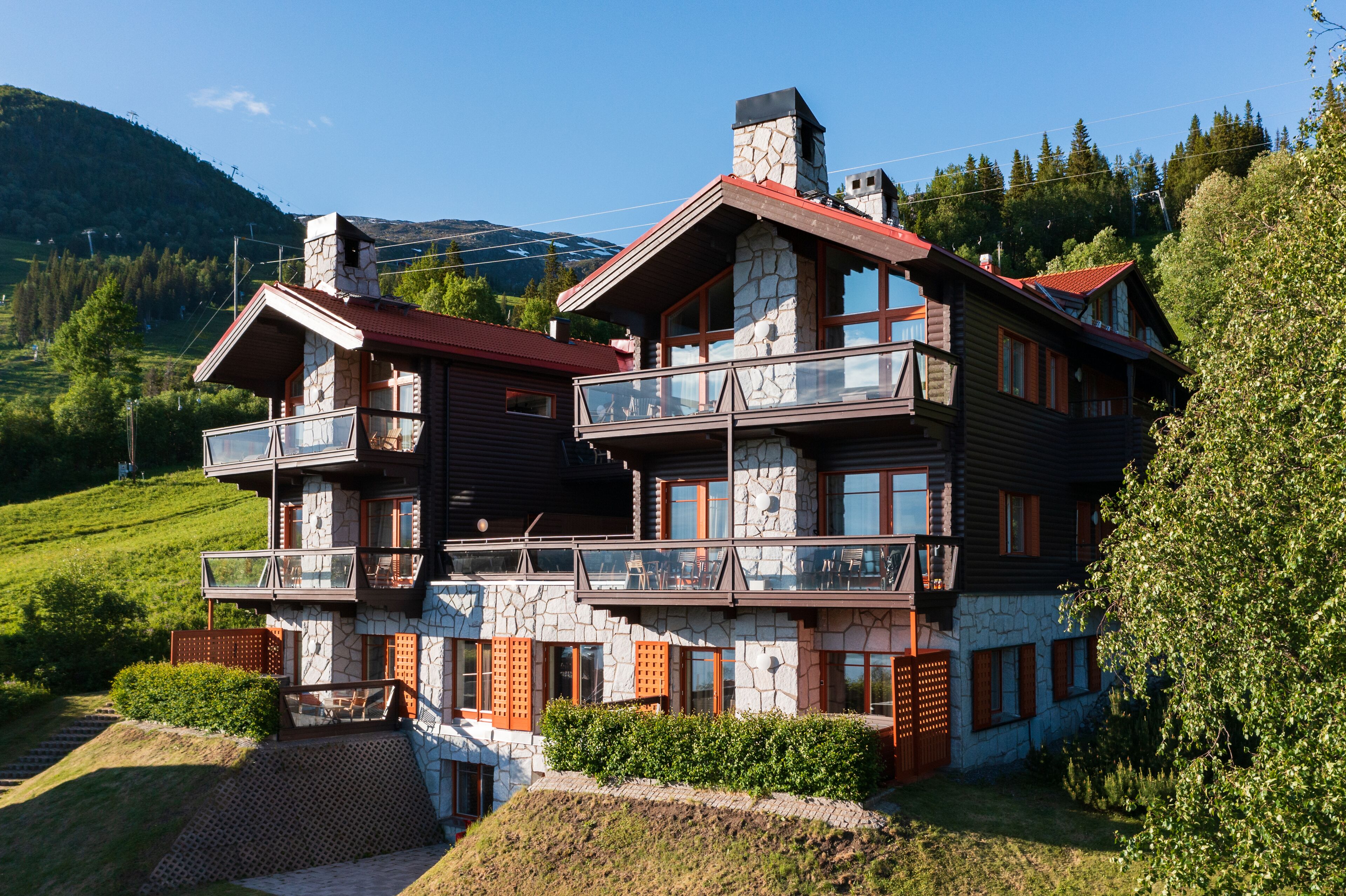 Fachada da propriedade