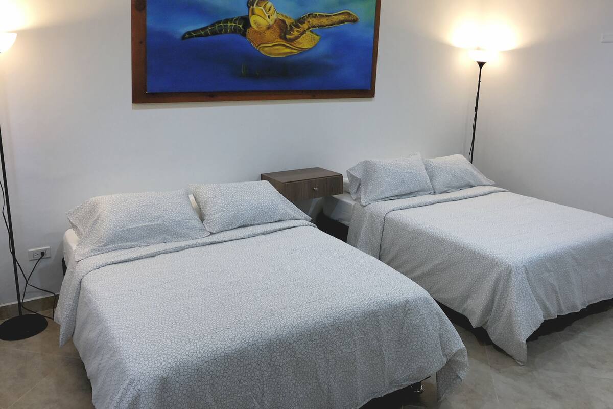 In-room safe, blackout curtains, iron/ironing board, free WiFi