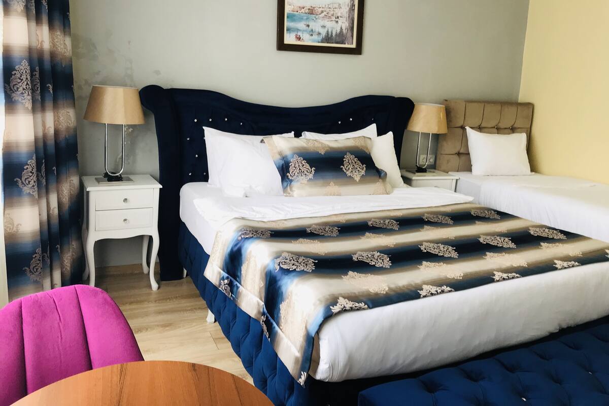Premium bedding, minibar, in-room safe, desk
