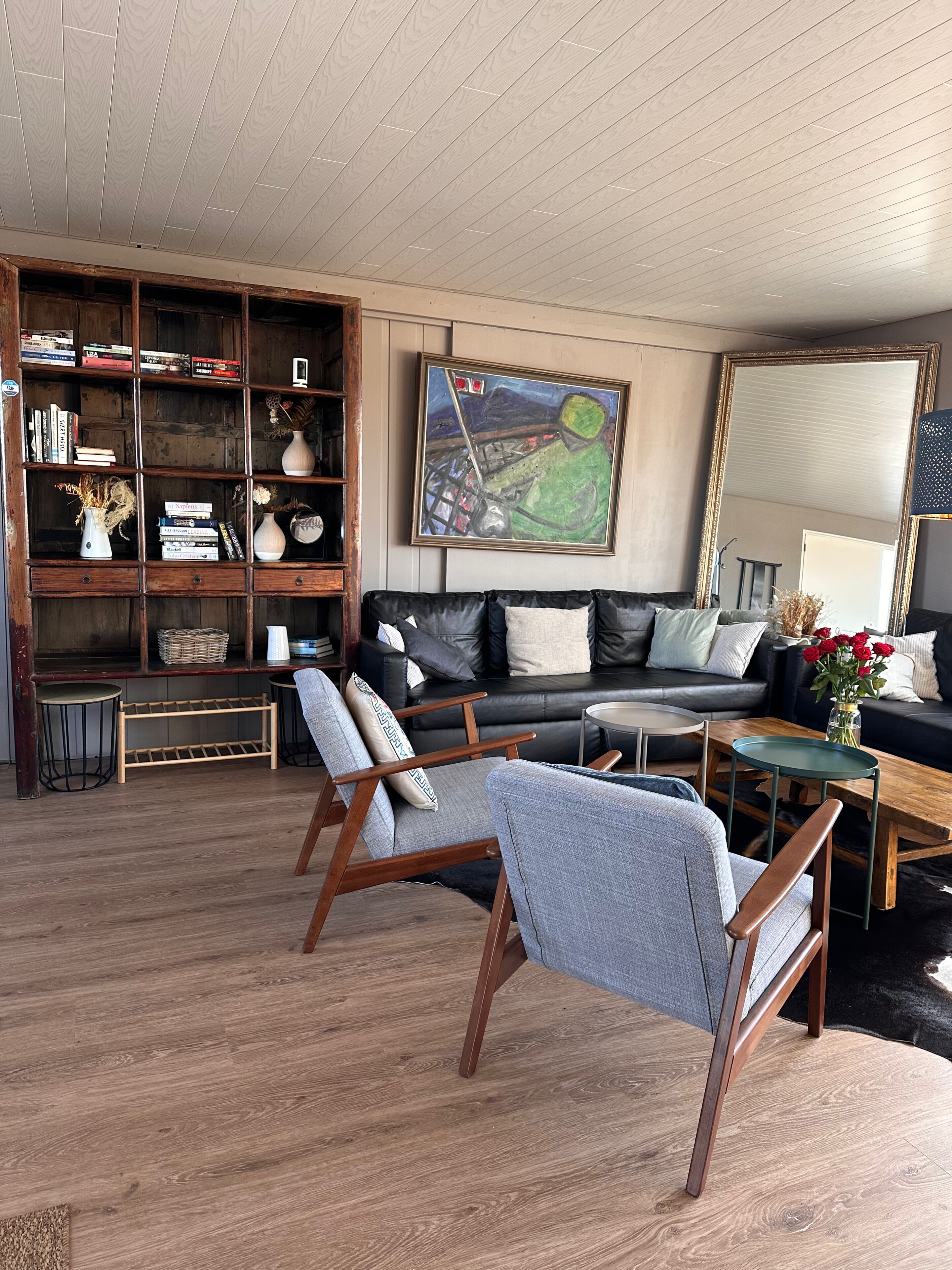 Black Beach Aurora dome | 거실 공간